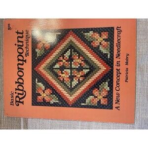Vintage 1978 Book American Cross Stitching And Embroidery By Patricia Maybry C15